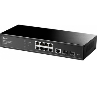 Cudy GS2008S2 commutateur réseau Géré L2 Gigabit Ethernet (10/100/1000) 1U Noir