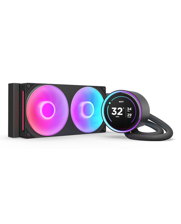 NZXT Kraken Elite 240 RGB Processeur Refroidisseur de liquide tout-en-un 12 cm Noir 1 pièce(s)