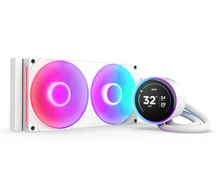 NZXT Kraken Elite 280 RGB Processeur Refroidisseur de liquide tout-en-un 14 cm Blanc 1 pièce(s)