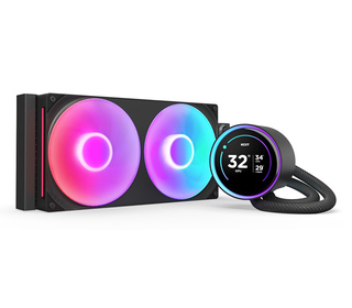 NZXT Kraken Elite 280 RGB Processeur Refroidisseur de liquide tout-en-un 14 cm Noir 1 pièce(s)