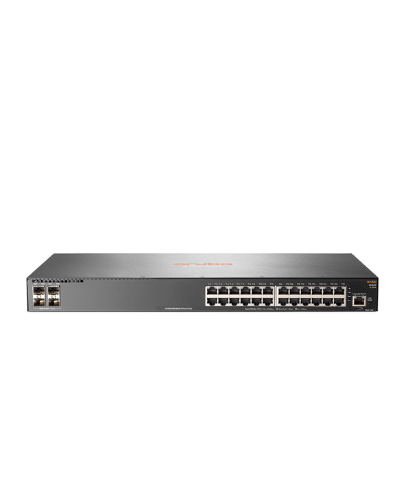 HPE Aruba Networking 2930F 24G 4SFP+ Géré L3 Gigabit Ethernet (10/100/1000) 1U