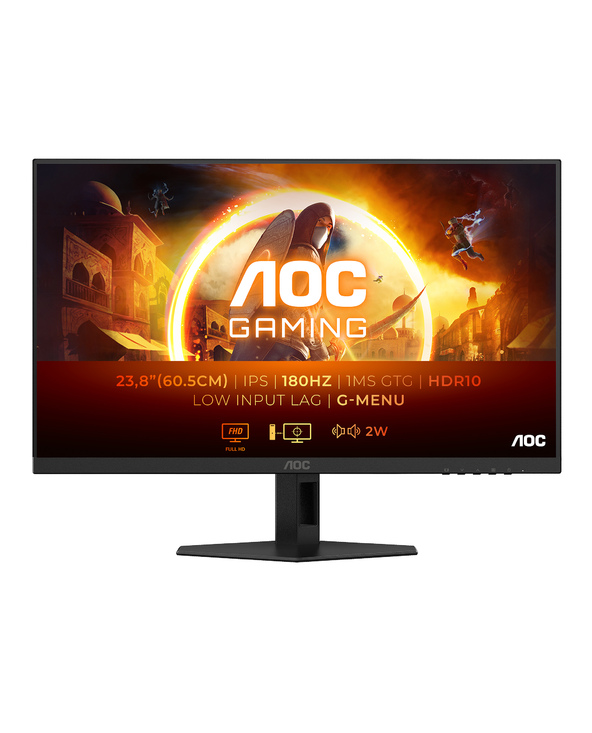 AOC 24G4XE 23.8" LCD Full HD 1 ms Noir, Gris