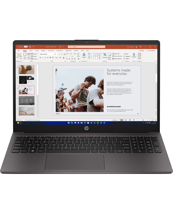 HP 250 G10 15.6" I3 8 Go Noir 512 Go