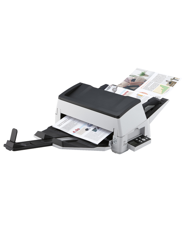 Ricoh fi-7600 Numériseur chargeur automatique de documents (adf) + chargeur manuel 600 x 600 DPI A3 Noir, Blanc
