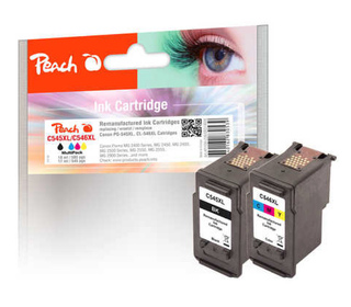 Peach 0F319026 cartouche d'encre Noir, Cyan, Magenta, Jaune