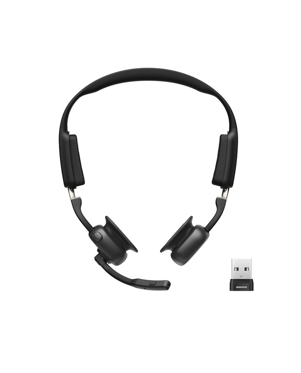 SHOKZ C610-AA-BK écouteur/casque Sans fil Crochets auriculaires Bureau/Centre d'appels USB Type-A Bluetooth Noir