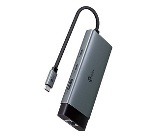 TP-Link UH6120C hub & concentrateur USB Type-C Gris