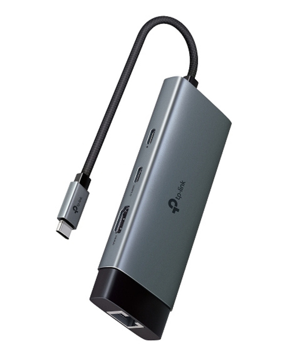 TP-Link UH6120C hub & concentrateur USB Type-C Gris