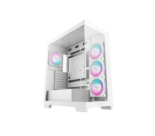 DeepCool CG580 4F WH Midi Tower Blanc