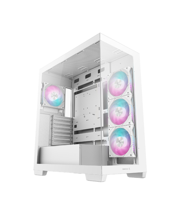 DeepCool CG580 4F WH Midi Tower Blanc