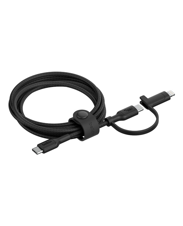 Belkin BoostCharge Pro câble USB USB 2.0 1,5 m USB C USB C/Lightning Noir