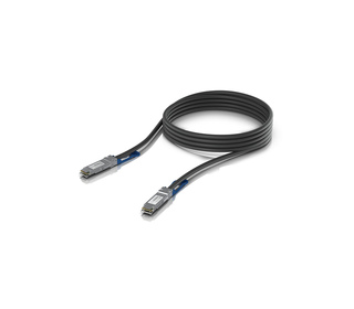 Ubiquiti UACC-DAC-QSFP28-3M câble InfiniBand et à fibres optiques Noir