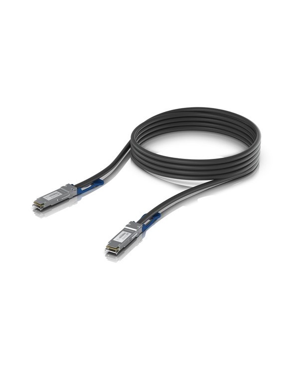 Ubiquiti UACC-DAC-QSFP28-3M câble InfiniBand et à fibres optiques Noir