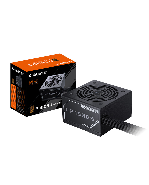 GIGABYTE P750BS Bloc d'Alimentation - PCIe 5.0, 80 PLUS Bronze, Design entièrement modulaire, Ventilateur 120 mm, Compatible ATX