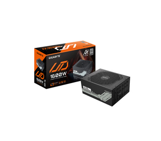 GIGABYTE UD1600PM PG5 AI TOP Bloc d'Alimentation - PCIe 5.0, 80 PLUS Platinum, Design entièrement modulaire, Ventilateur 120 mm,