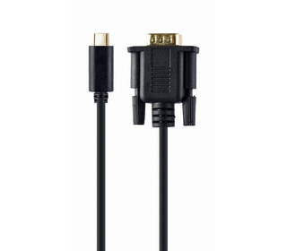 Gembird A-CM-VGAM-01 adaptateur graphique USB 1920 x 1080 pixels Noir