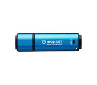 Kingston Technology IronKey 128 Go USB-C Vault Privacy 50C chiffrée AES-256, FIPS 197
