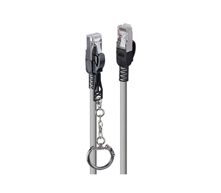 Lindy 47604 câble de réseau Gris 2 m Cat6a S/FTP (S-STP)