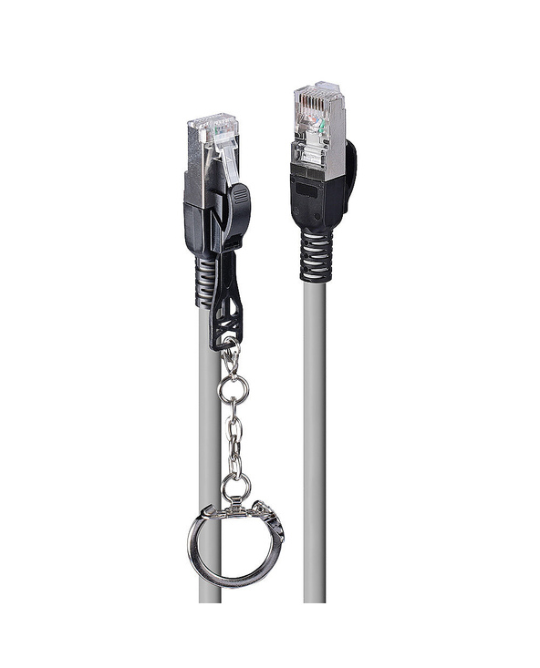 Lindy 47604 câble de réseau Gris 2 m Cat6a S/FTP (S-STP)