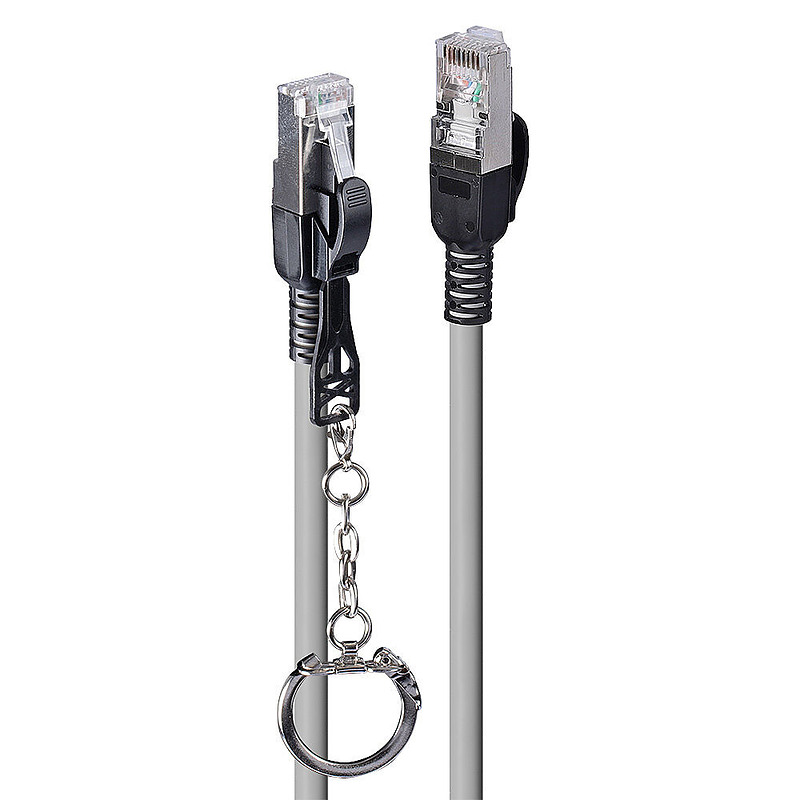 Lindy 47602 câble de réseau Gris 1 m Cat6a S/FTP (S-STP)