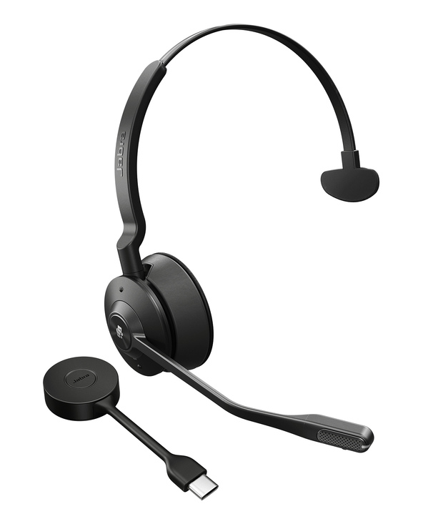 Jabra Engage 55 SE Casque Sans fil Arceau Bureau/Centre d'appels Noir