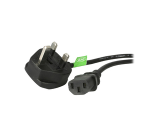 StarTech.com PXT101UK câble électrique Noir 1,8 m BS 1363 Coupleur C13