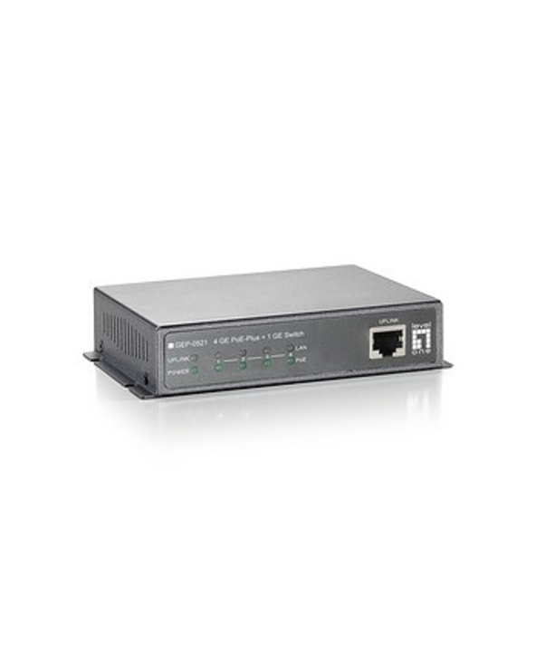 LevelOne GEP-0521 commutateur réseau Non-géré Gigabit Ethernet (10/100/1000) Connexion Ethernet, supportant l'alimentation via c
