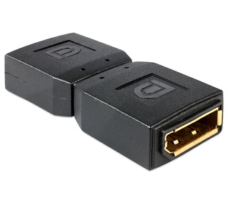 DeLOCK 65374 changeur de genre de câble Displayport Noir