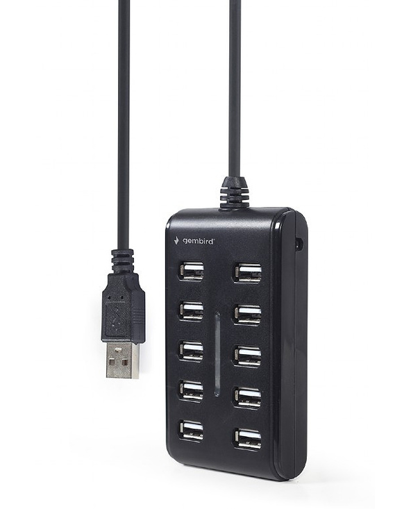Gembird UHB-U2P10P-01 hub & concentrateur