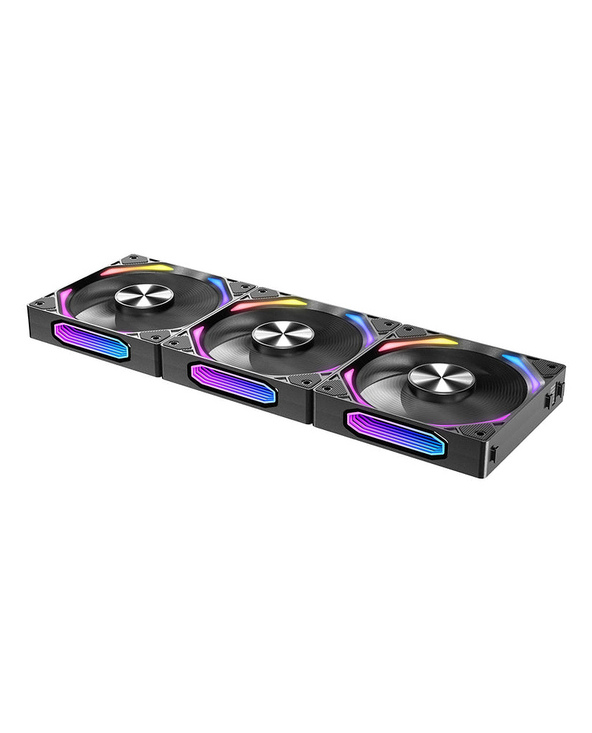 Azza GALAXY BLACK Boitier PC Ventilateur 12 cm Noir 3 pièce(s)