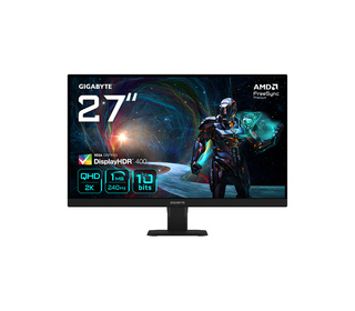 GIGABYTE GS27QXA 27" ÉCRAN DE JEU QHD - 2560 X 1440, 240HZ, 1 MS, 350 CD/M², AMD FREESYNC PREMIUM, DISPLAYHDR 400, HDMI 2.0, DIS