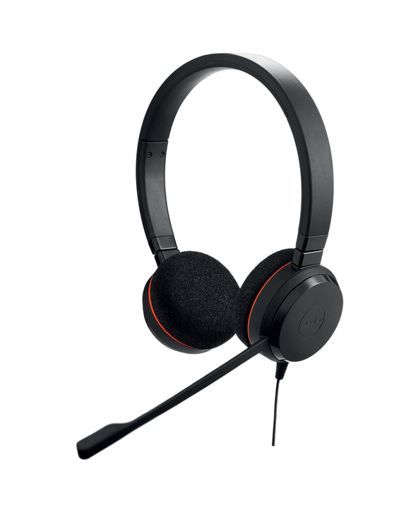 Jabra Evolve 20 Casque Avec fil Arceau Bureau/Centre d'appels USB Type-C / USB Type-A Noir