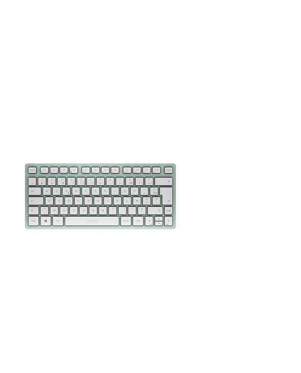CHERRY KW 7100 MINI BT clavier Universel Bluetooth AZERTY Français Couleur menthe