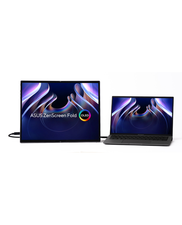 ASUS ZenScreen FOLD OLED MQ17QH 17.3" OLED Quad HD 0,2 ms Argent