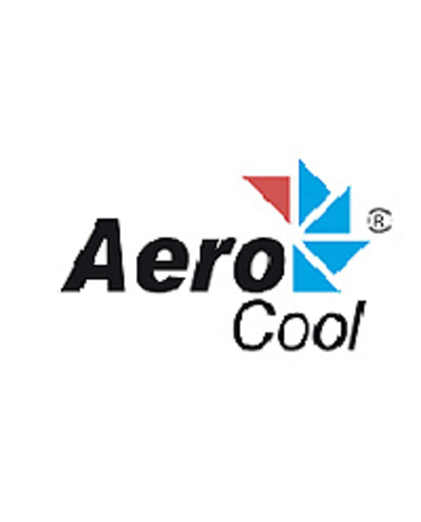 Aerocool D501A-G-BK-v2 schwarz/holz