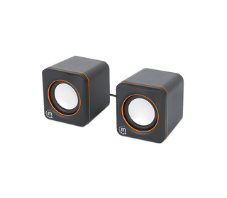 Manhattan 2600 Series Noir, Orange Avec fil 6 W