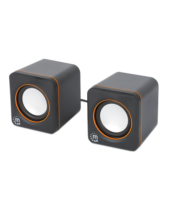 Manhattan 2600 Series Noir, Orange Avec fil 6 W