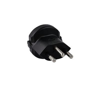Kabelmeister SKA-6002PS changeur de genre de câble Swiss mains plug type J Noir