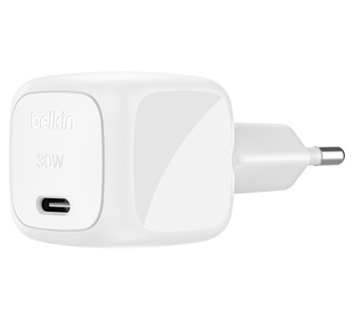 Belkin BoostCharge Ordinateur portable, Smartphone, Tablette Blanc Secteur Charge rapide Intérieure