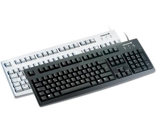 CHERRY Comfort keyboard USB, black, FR clavier Noir