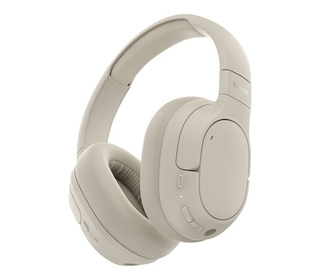 Belkin AUD008HQSA écouteur/casque Écouteurs Sans fil Arceau Appels/Musique USB Type-C Bluetooth Sable