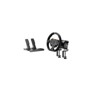 Moza Racing RS074 accessoire de jeux vidéo Noir Bluetooth/USB Volant + pédales Numérique PC