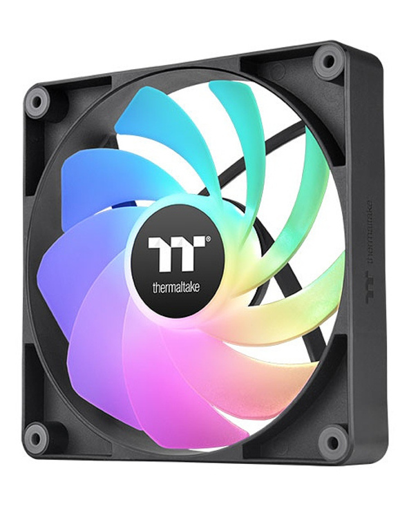 Thermaltake CT120 Reverse ARGB Boitier PC Ventilateur 12 cm Noir 2 pièce(s)