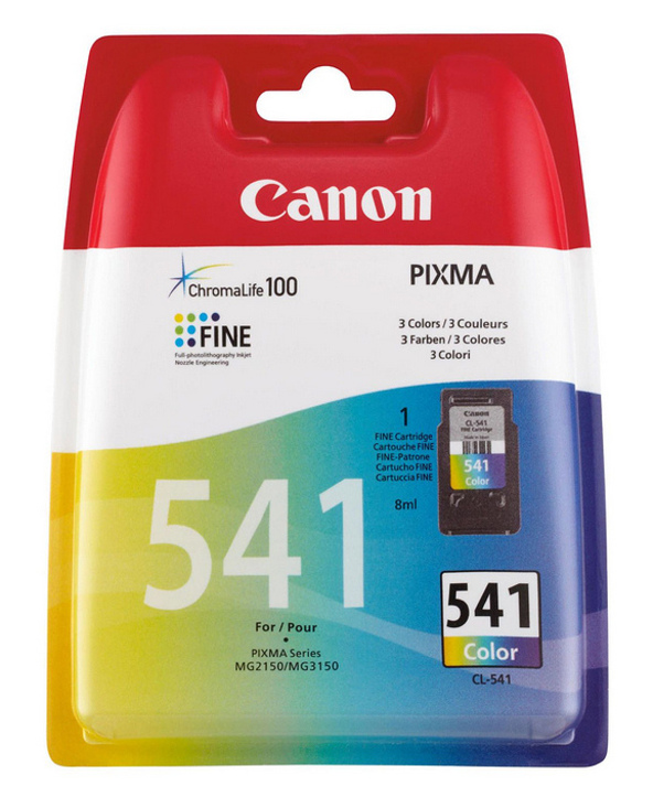 Canon CL-541 Colour cartouche d'encre 1 pièce(s) Original Cyan, Magenta, Jaune