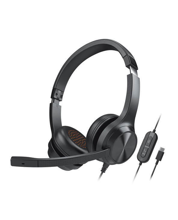 Creative Labs Chat USB Casque Avec fil Arceau Bureau/Centre d'appels USB Type-C Noir