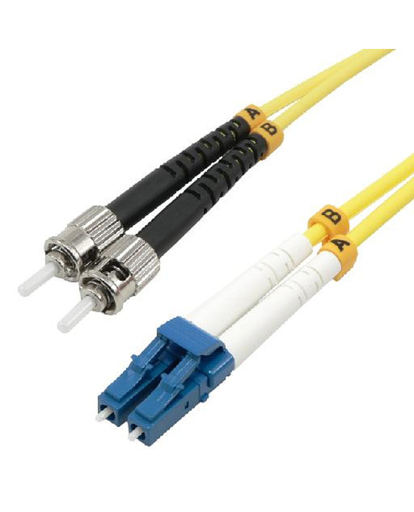 MCL 2m ST/LC OS2 câble InfiniBand et à fibres optiques Multicolore, Jaune