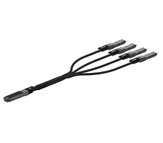 Nvidia MCP7Y40-N02A câble InfiniBand et à fibres optiques 2,5 m OSFP 4xQSFP112 Noir