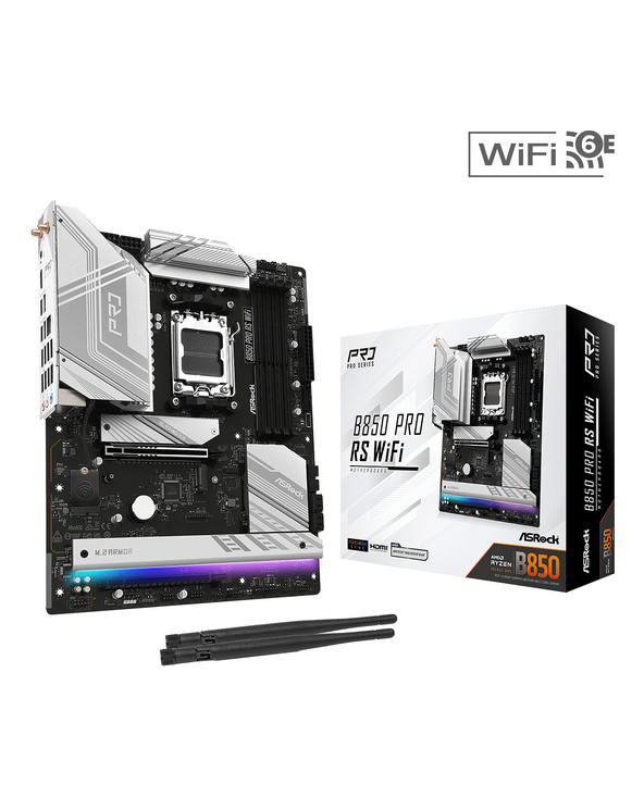 Asrock B850 Pro RS WiFi AMD B850 Emplacement AM5 ATX