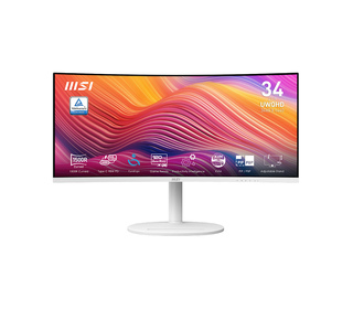 MSI Modern MD342CQPW 34" UltraWide Quad HD 4 ms Blanc