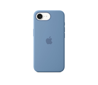 Apple Coque en silicone pour iPhone 16e – Bleu d’hiver